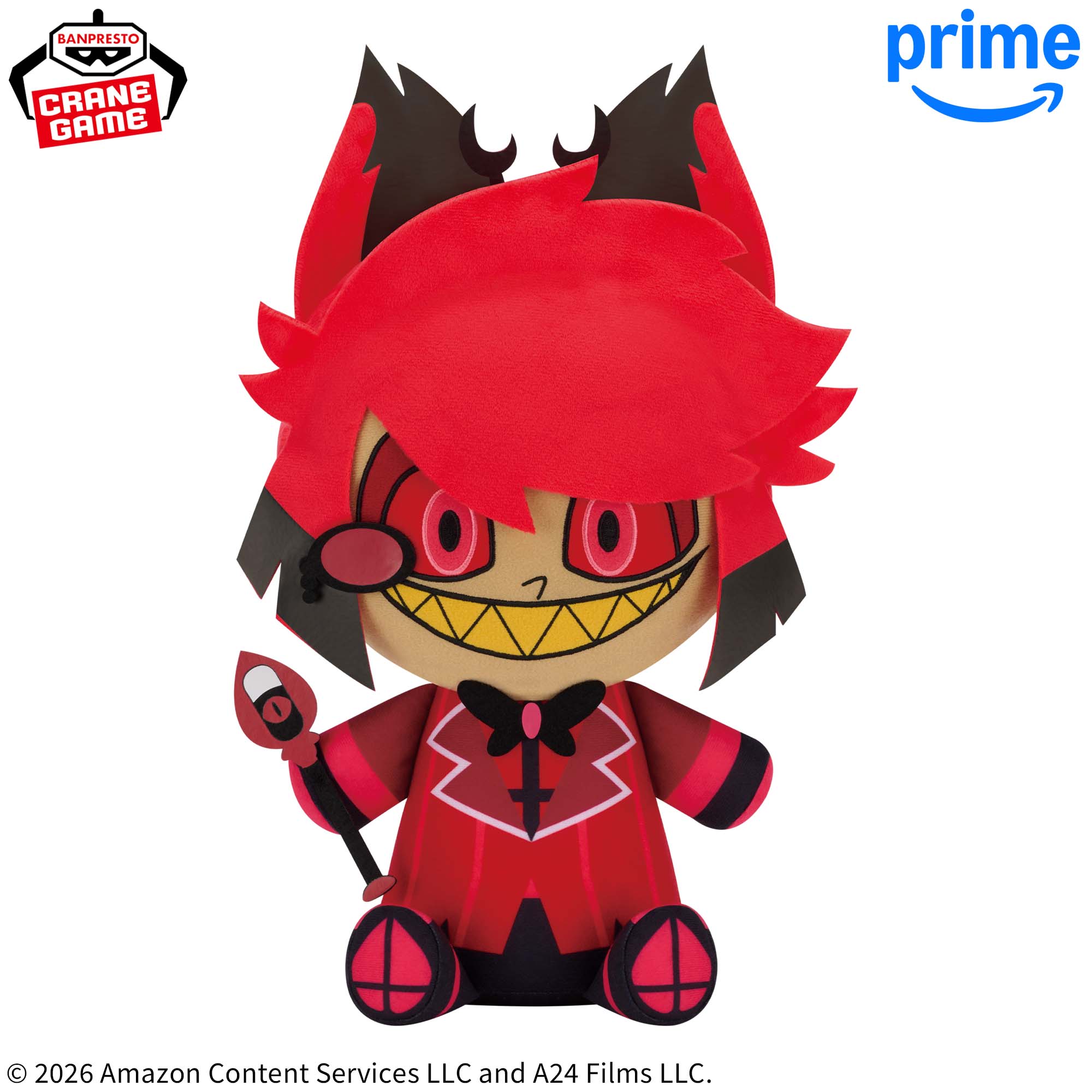 Hazbin Hotel Super Mofugu Cuddly Plush - Alastor – JumpIchiban