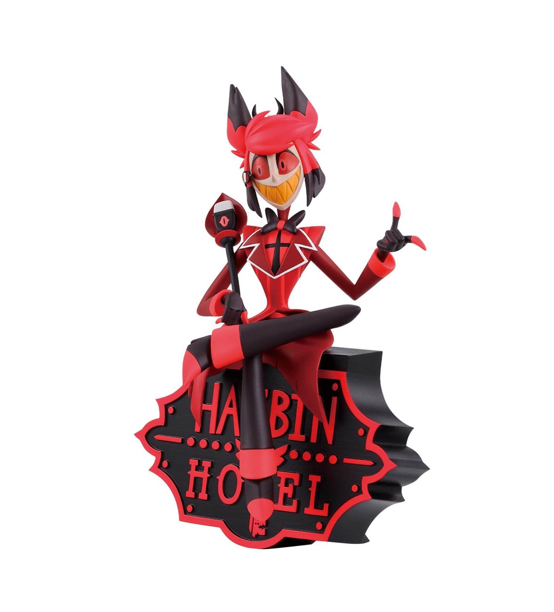 Hazbin Hotel Monitor Top Figure - Alastor The Radio Demon (2 types