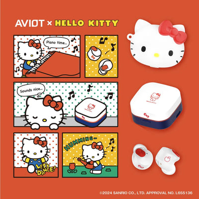 Hello Kitty X AVIOT - Limited Edition Wireless Earphones [Pre-Order Nov 2026]