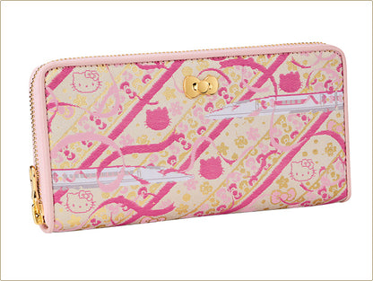 Hello Kitty x Shinkasen - Finale Commemorative Nishijin-ori Wallet