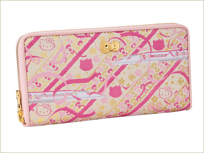 Hello Kitty x Shinkasen - Finale Commemorative Nishijin-ori Wallet