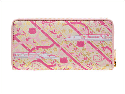 Hello Kitty x Shinkasen - Finale Commemorative Nishijin-ori Wallet