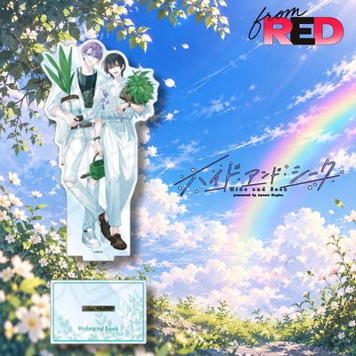 Hide & Seek - CAFE from RED Acrylic Figure [Pre-Order Late Nov, 2026]