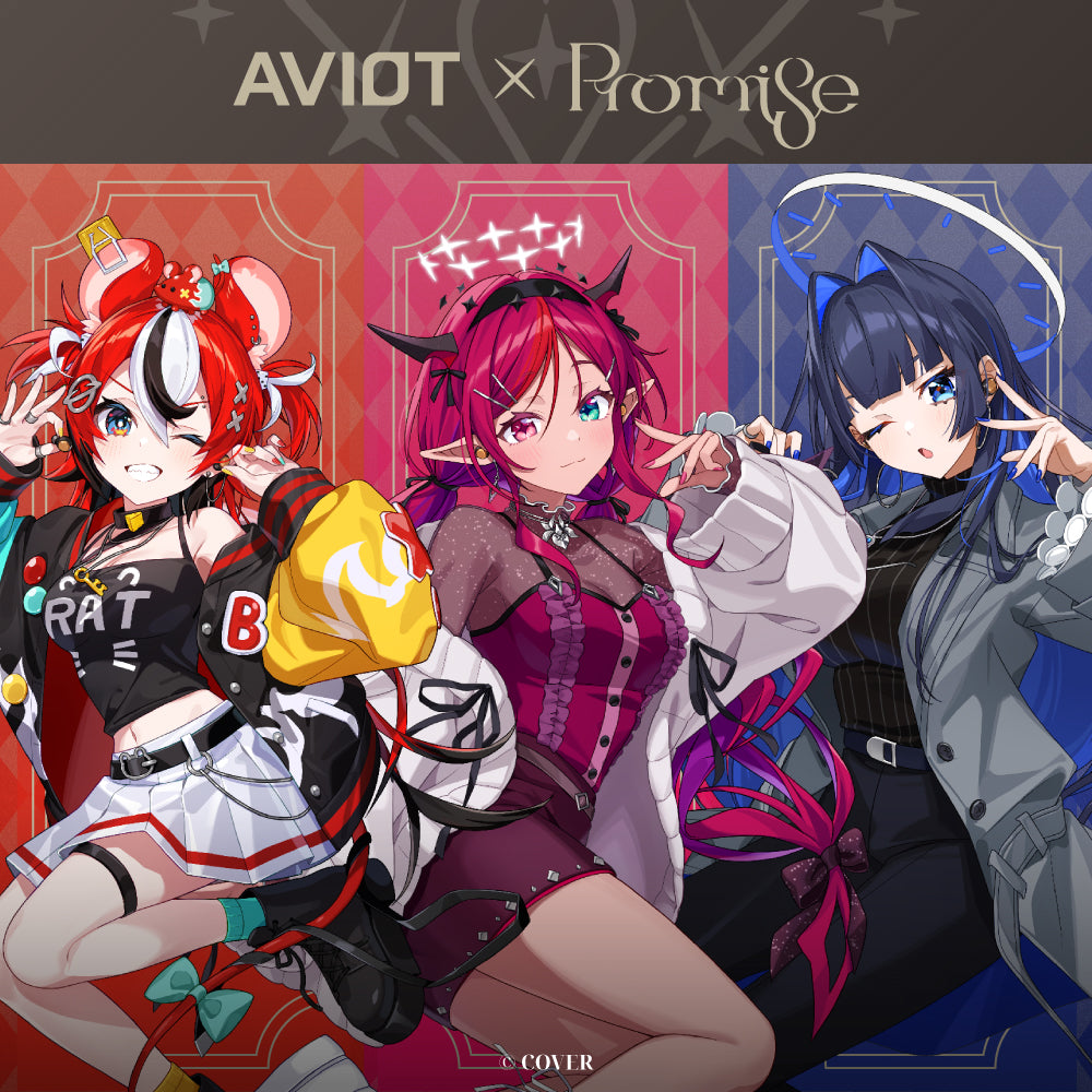 Hololive English Promise x AVIOT - Limited Edition Wireless Earphones [Pre-Order Nov 2026]