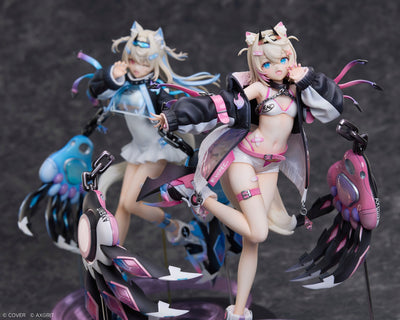 Hololive Production Deluxe Edition 1/7 Scale Duo Set Figures - Fuwawa & Mococo Abyssguard AXGRIT Ver. [Pre-Order Aug 2026]