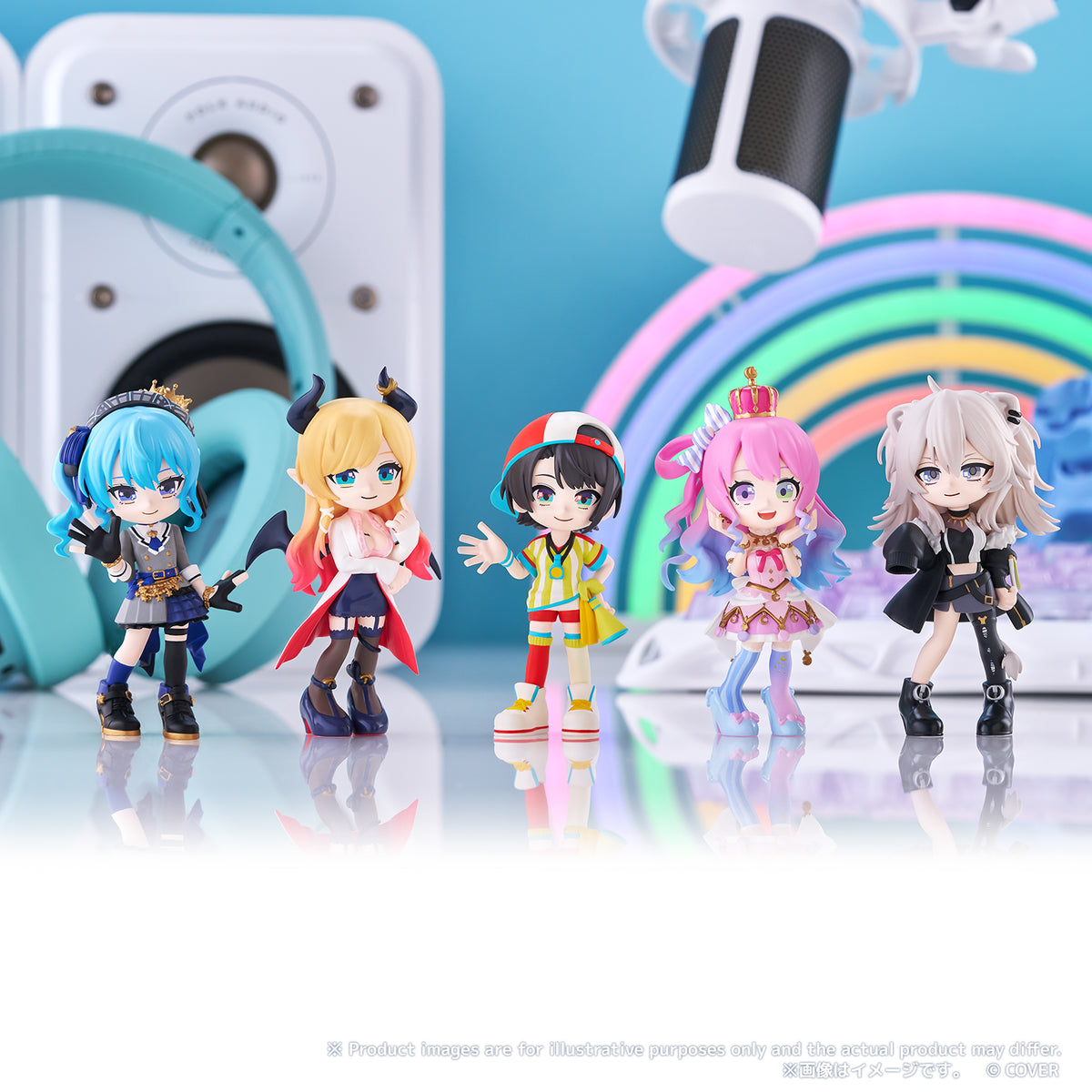 Hololive Production PalVerse Figures - Vol. 2 Complete Set of 5 Types [Pre-Order Mar 2027]