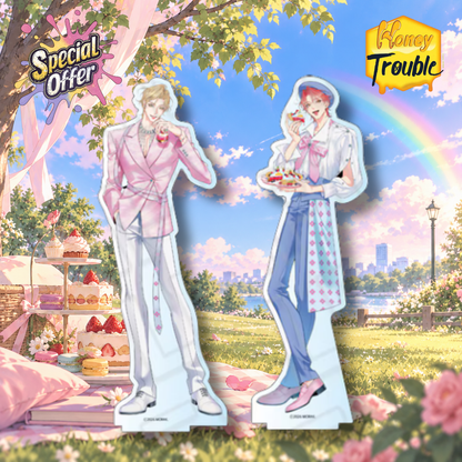 [Special Bundle] Honey Trouble Beware of sweet traps!? - Big Acrylic Stand Dessert Party Duo Set [Pre-Order Late Nov 2026]