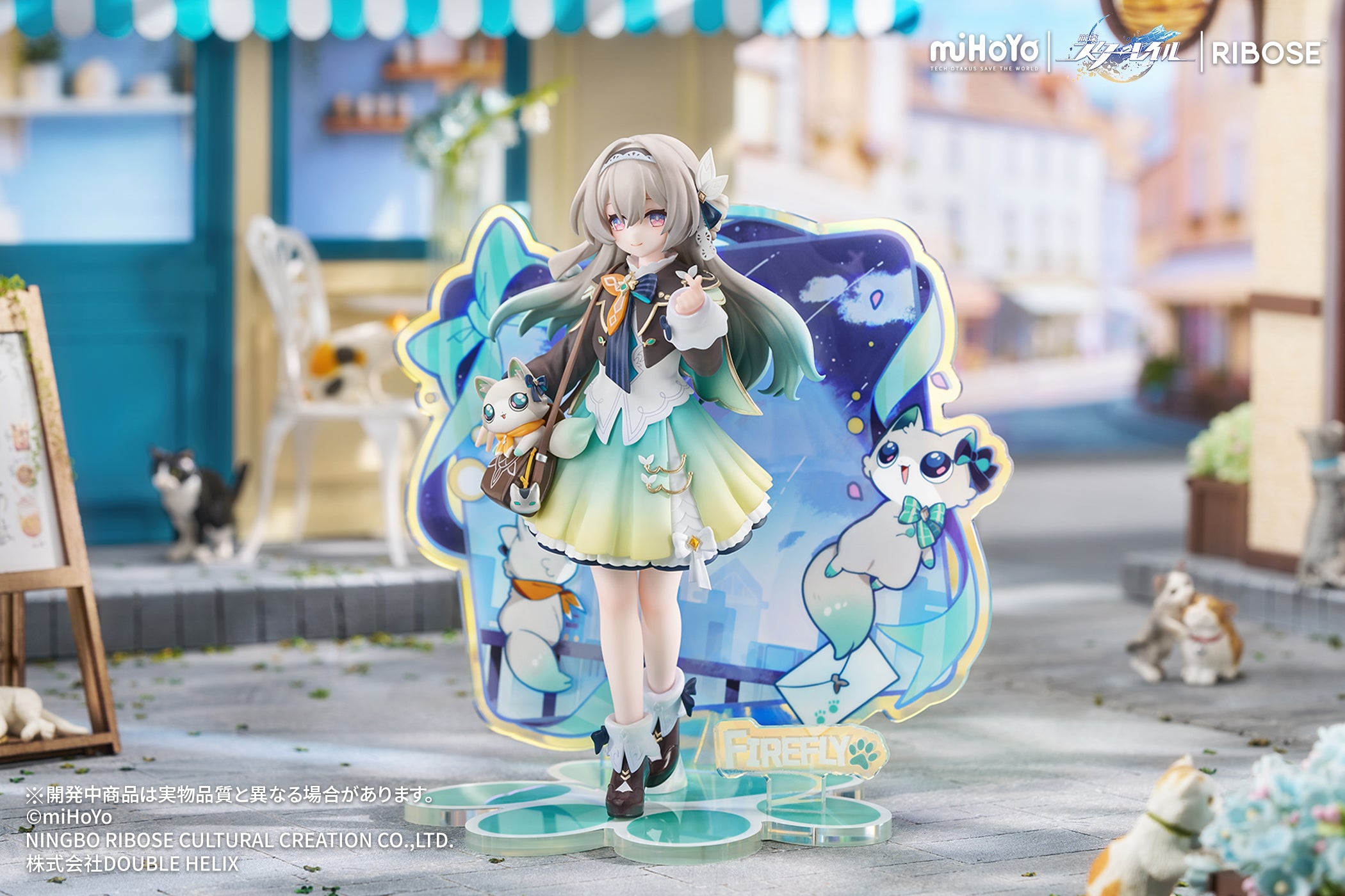 Honkai: Star Rail RISE UP+ Chibi Neko Series - Firefly [Pre-Order Jan 2027]