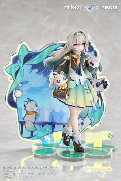 Honkai: Star Rail RISE UP+ Chibi Neko Series - Firefly [Pre-Order Jan 2027]