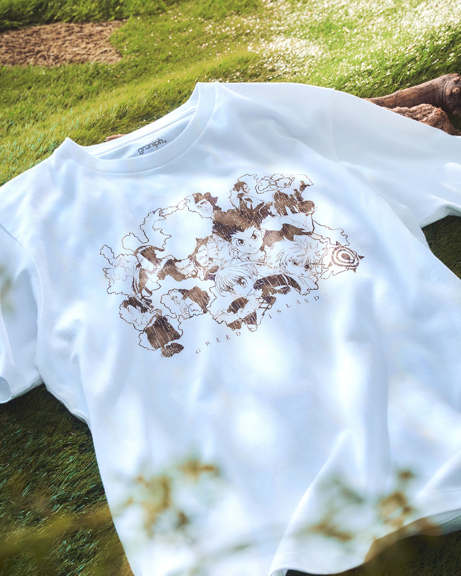 Hunter x Hunter X Graniph Fashion Collection - Green Island T-shirt [Pre-Order Jul 10 2026]