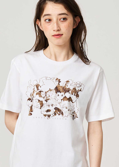 Hunter x Hunter X Graniph Fashion Collection - Green Island T-shirt [Pre-Order Jul 10 2026]