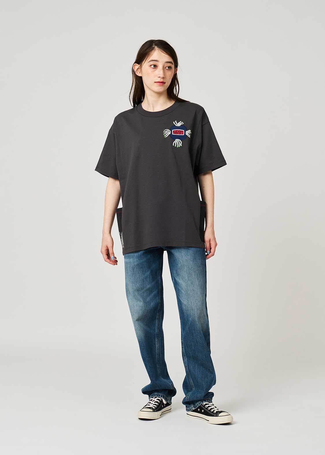 Hunter x Hunter X Graniph Fashion Collection - The Bomber Side Pocket Big Silhouette T-Shirt
