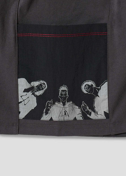 Hunter x Hunter X Graniph Fashion Collection - The Bomber Side Pocket Big Silhouette T-Shirt