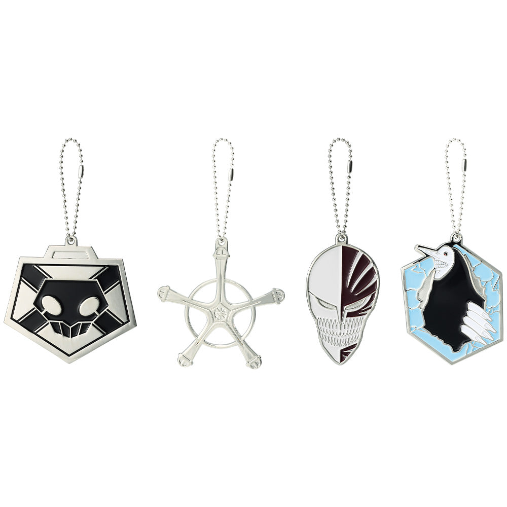 ICHIBAN KUJI BLEACH - STIRRING SOULS VOL.1 - E PRIZE - METAL CHARM COLLECTION Complete set 4 Types