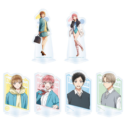 ICHIBAN KUJI BLUE BOX - E PRIZE - ACRYLIC STAND Complete Set 6 Types