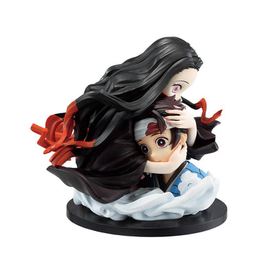 Ichiban Kuji Demon Slayer - The Connected Trail - A Prize - Kamado Tanjiro & Kamado Nezuko Artscale Memoria