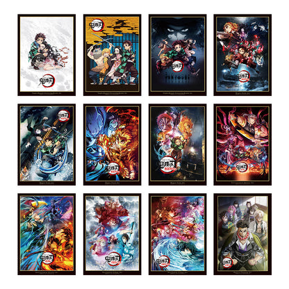 ICHIBAN KUJI DEMON SLAYER - THE CONNECTED TRAIL - H PRIZE - POSTER COLLECTION Complete Set 12 Types