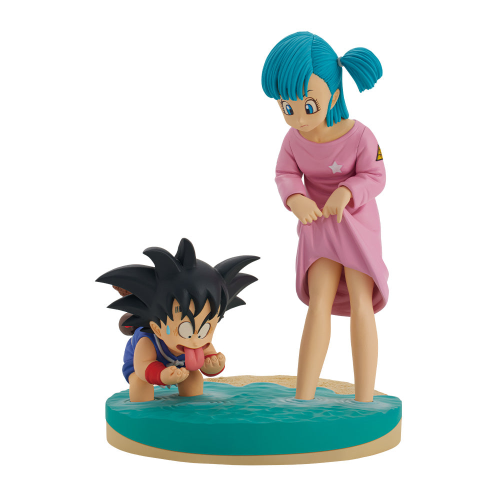 ICHIBAN KUJI DRAGON BALL - DRAGON HISTORY - LAST ONE PRIZE - Revible Moment - Son Goku & Bulma