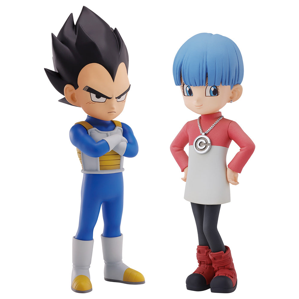 ICHIBAN KUJI DRAGON BALL DAIMA - B PRIZE - VEGETA (mini) & BULMA (mini) MASTERLISE PLUS