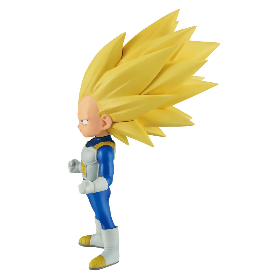 ICHIBAN KUJI DRAGON BALL DAIMA 2 - C PRIZE SUPER SAIYAN 2 AND SUPER SAIYAN 3 VEGETA MINI MASTERLISE EMOVING