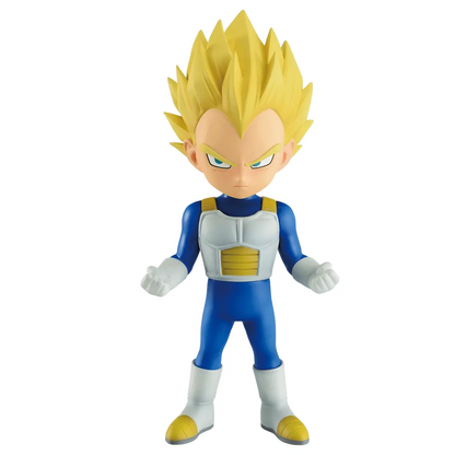 ICHIBAN KUJI DRAGON BALL DAIMA 2 - C PRIZE SUPER SAIYAN 2 AND SUPER SAIYAN 3 VEGETA MINI MASTERLISE EMOVING