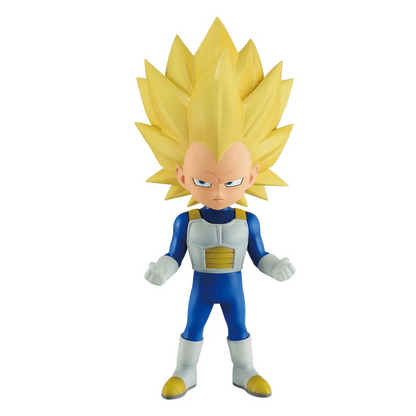 ICHIBAN KUJI DRAGON BALL DAIMA 2 - C PRIZE SUPER SAIYAN 2 AND SUPER SAIYAN 3 VEGETA MINI MASTERLISE EMOVING