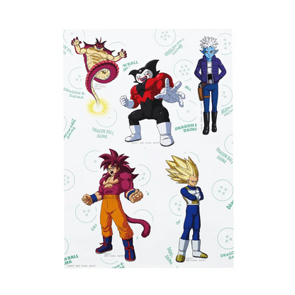 ICHIBAN KUJI DRAGON BALL DAIMA 2 - I PRIZE STICKERS COMPLETE SET OF 9 TYPES