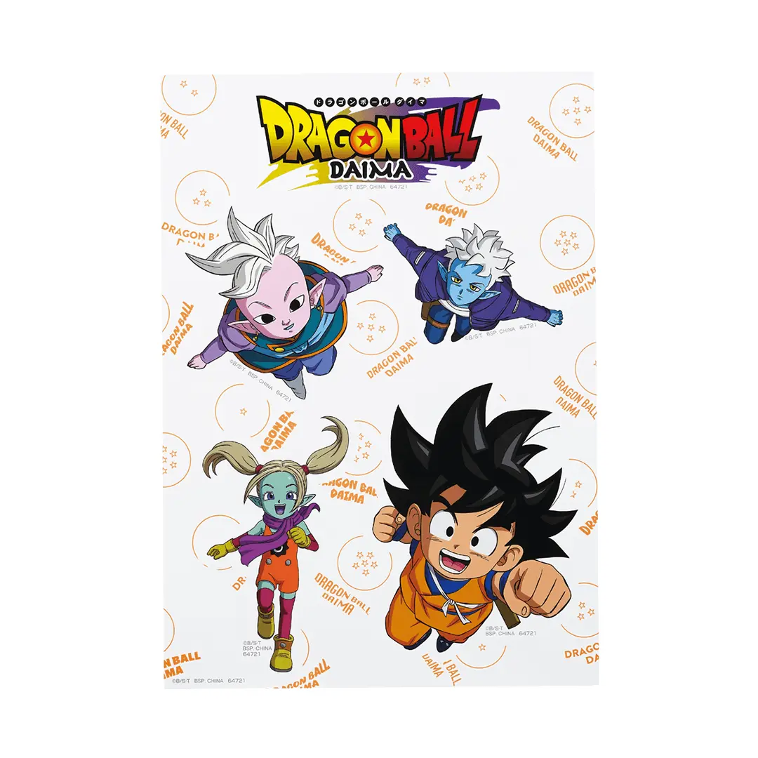 ICHIBAN KUJI DRAGON BALL DAIMA 2 - I PRIZE STICKERS COMPLETE SET OF 9 TYPES