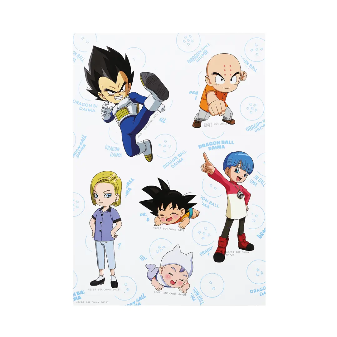 ICHIBAN KUJI DRAGON BALL DAIMA 2 - I PRIZE STICKERS COMPLETE SET OF 9 TYPES