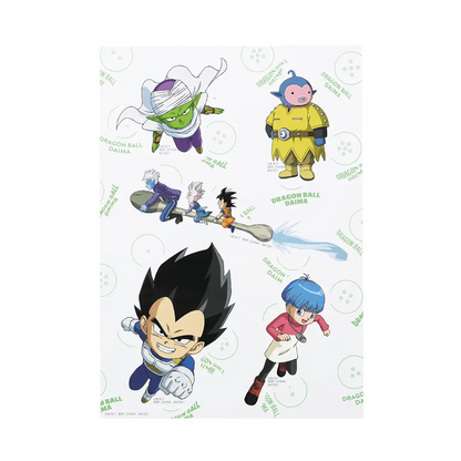 ICHIBAN KUJI DRAGON BALL DAIMA 2 - I PRIZE STICKERS COMPLETE SET OF 9 TYPES