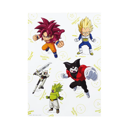 ICHIBAN KUJI DRAGON BALL DAIMA 2 - I PRIZE STICKERS COMPLETE SET OF 9 TYPES