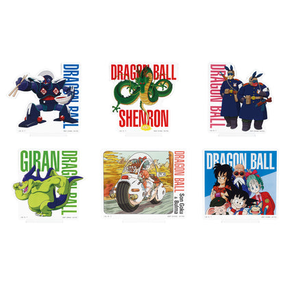 ICHIBAN KUJI DRAGON BALL EX GOKU TRAINING EDITION - G PRIZE DRAGON STAND COLLECTION COMPLETE SET OF 6 TYPES