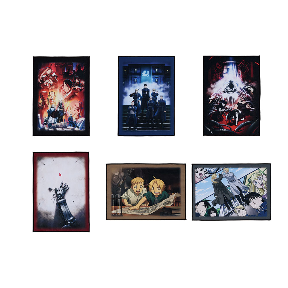 ICHIBAN KUJI FULLMETAL ALCHEMIST - THOSE WHO OPENED THE DOOR - G PRIZE - POSTER Complete Set 6 Types