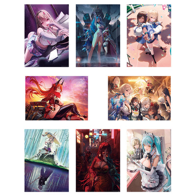 Ichiban Kuji Goddess Of Victory - Nikke Chapter 3 - H Prize Clear Poster Complete Set 8 Types