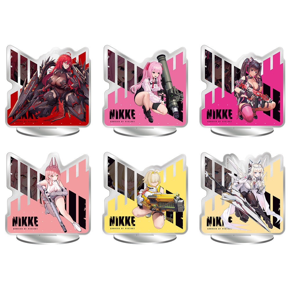 ICHIBAN KUJI GODDESS OF VICTORY - NIKKE CHAPTER 3 - I + J + K PRIZE Double-sided Battle Acrylic Stand ONE + TWO + THREE Complete Set 14 Types