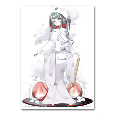 Ichiban Kuji Hatsune Miku - Snow Miku - Third Season - D Prize - Snow Miku 2013 Illustration Board