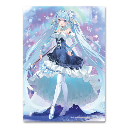 ICHIBAN KUJI HATSUNE MIKU - SNOW MIKU - THIRD SEASON - G PRIZE - SNOW MIKU 2019 ILLUSTRATION BOARD