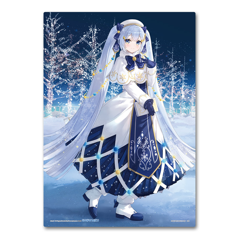 ICHIBAN KUJI HATSUNE MIKU - SNOW MIKU - THIRD SEASON - H PRIZE - SNOW MIKU 2021 ILLUSTRATION BOARD