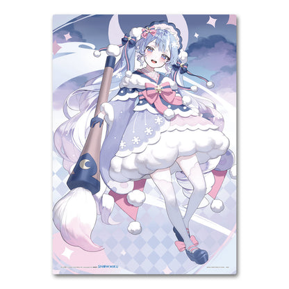 ICHIBAN KUJI HATSUNE MIKU - SNOW MIKU - THIRD SEASON - I PRIZE - SNOW MIKU 2023 ILLUSTRATION BOARD