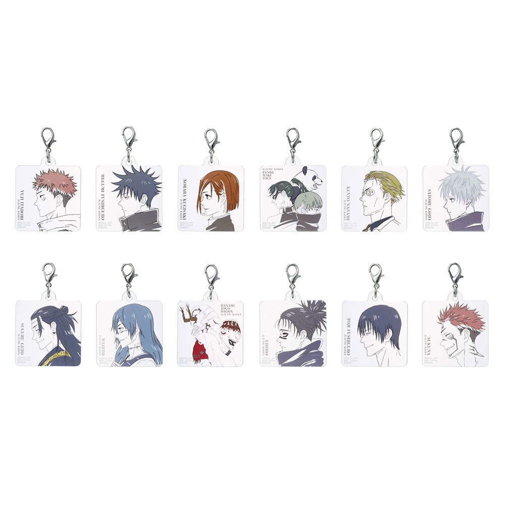 ICHIBAN KUJI JUJUTSU KAISEN - SHIBUYA INCIDENT PART 3 - F PRIZE - ACRYLIC CHARM Complete Set 12 Types