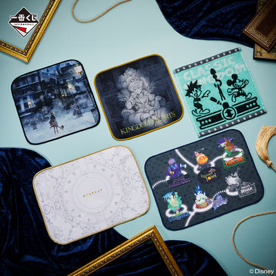 Ichiban Kuji Kingdom Hearts -Linking Hearts- E Prize - Towel Selection Full Set 5 Pcs