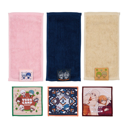 ICHIBAN KUJI LAID BACK CAMP - SEASON 3 - G PRIZE - TOWEL COLLECTION Complete Set 6 Types