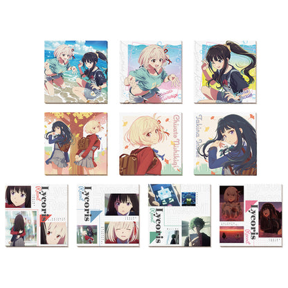 ICHIBAN KUJI LYCORIS RECOIL 3RD EDITION - G PRIZE CANVAS BOARD COMPLETE SET OF 10 TYPES