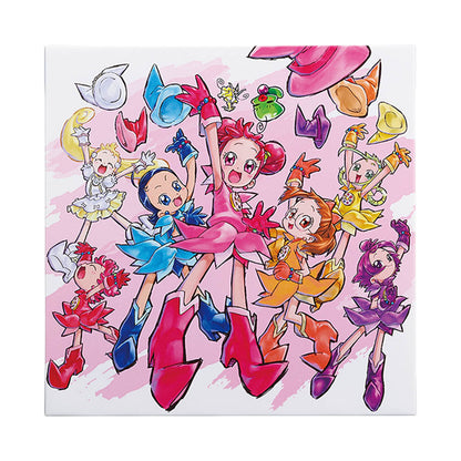 ICHIBAN KUJI MAGICAL DOREMI 25TH ANNIVERSARY - A PRIZE - CANVAS BOARD WITH ORIGINAL ILLUSTRATION BY CHARACTER DESIGNER YOSHIHIKO MAGOSHI