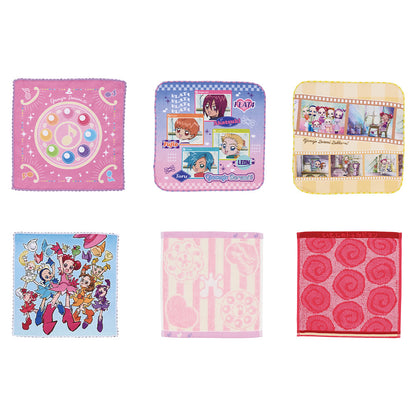 ICHIBAN KUJI MAGICAL DOREMI 25TH ANNIVERSARY - E PRIZE - TOWEL COLLECTION - COMPLETE SET OF 6 TYPES