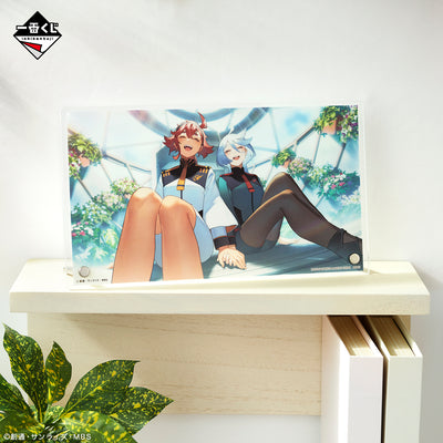 Ichiban Kuji Mobile Suit Gundam: The Witch of Mercury Vol.3 - Blessings to You - B Prize - Visual Stand Episode 24 End Card Ver.