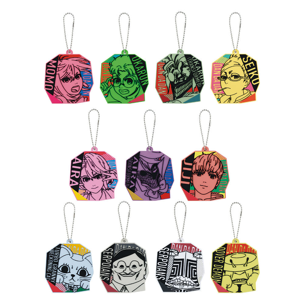 ICHIBAN KUJI MY DANDADAN - OCCULTIC BATTLE BEGINS ! - G PRIZE - RUBBER CHARM Complete Set 11 Types