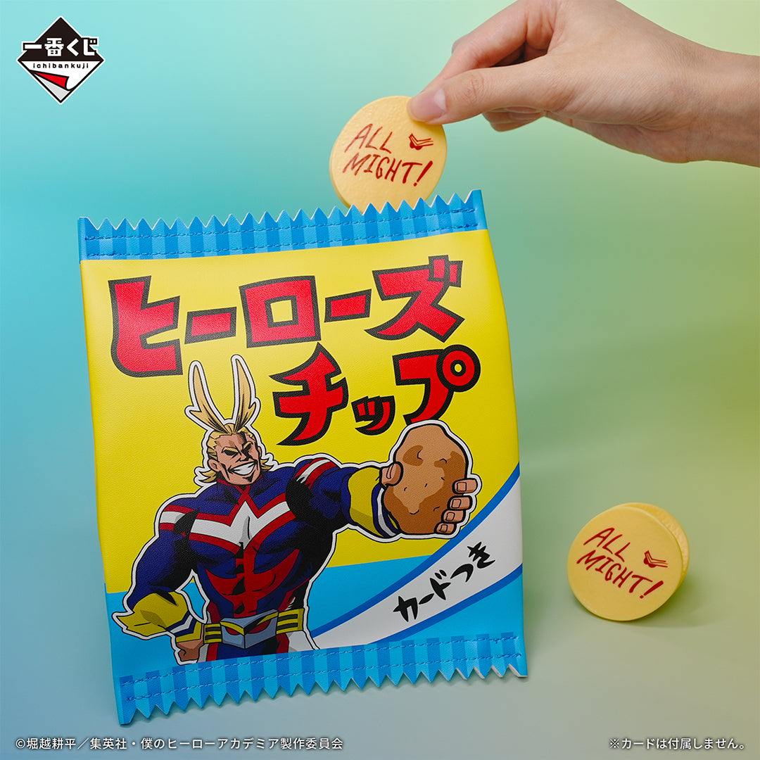 ICHIBAN KUJI MY HERO ACADEMIA - CONTINUOUS STAR - E PRIZE - Heroes Chip Case & Clip