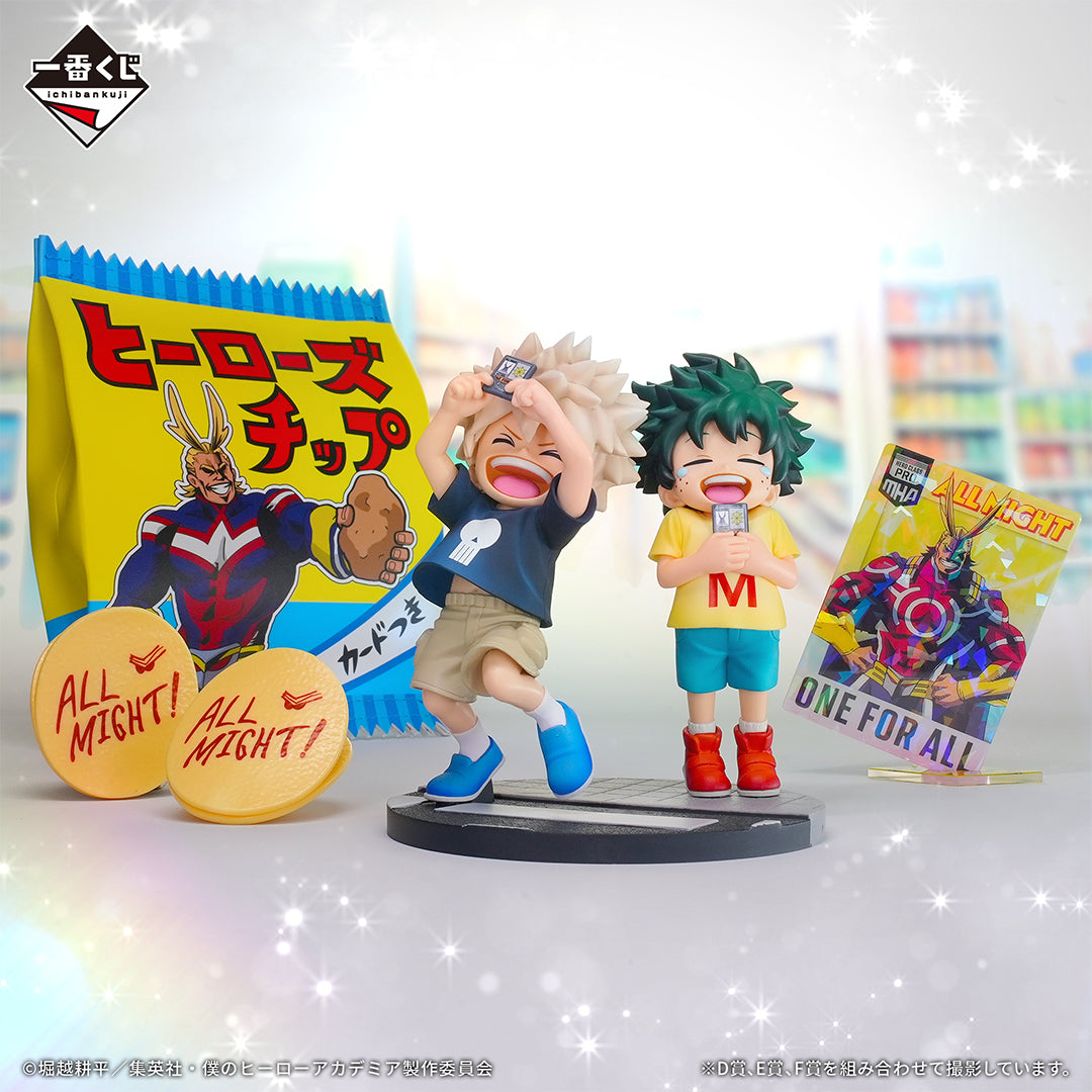 ICHIBAN KUJI MY HERO ACADEMIA - CONTINUOUS STAR - F PRIZE - Card-shaped acrylic stand Complete Set 10 Types