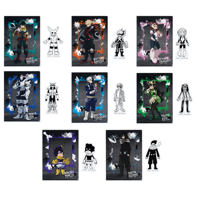 Ichiban Kuji My Hero Academia - Continuous Star - H Prize - Clear File and Sticker